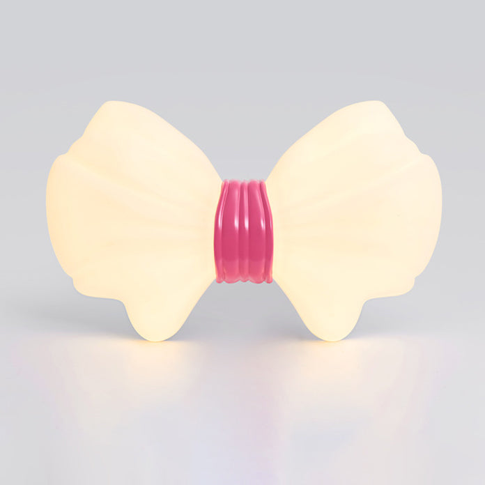 Contemporary Creative Kids Bow Iron Plastic LED Flush Mount Ceiling Light For Bedroom