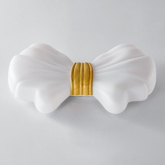 Contemporary Creative Kids Bow Iron Plastic LED Flush Mount Ceiling Light For Bedroom