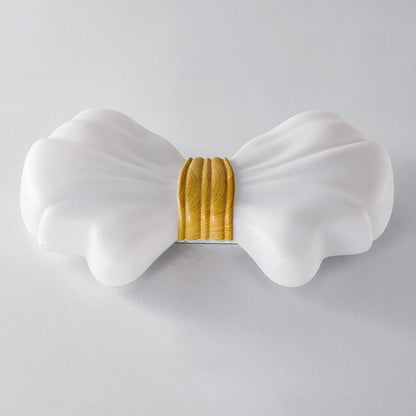 Contemporary Creative Kids Bow Iron Plastic LED Flush Mount Ceiling Light For Bedroom