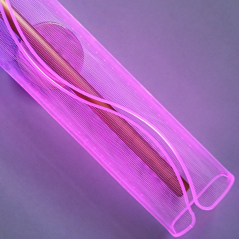 Modern Luxury Cylindrical Iron Aluminum Acrylic LED Wall Sconce Lamp For Living Room