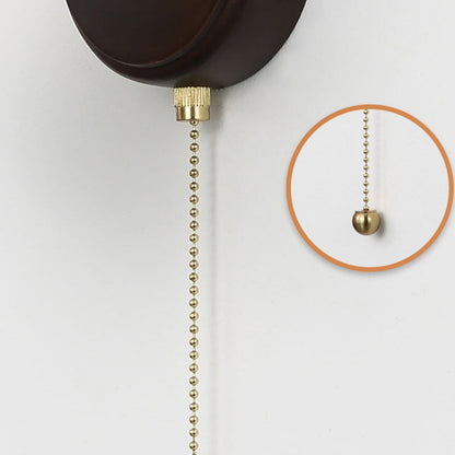 Traditional French Round Horn Shape Hardware 1-Light Wall Sconce Lamp For Bedroom