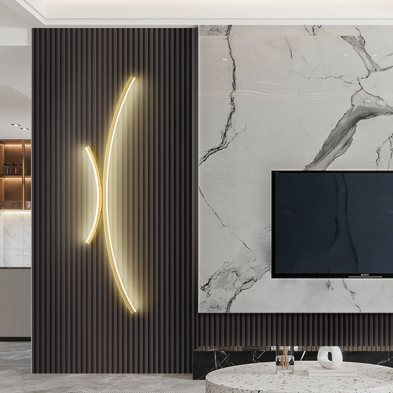 مصباح حائط LED من الألومنيوم والسيليكون بتصميم عصري بسيط لغرفة النوم 