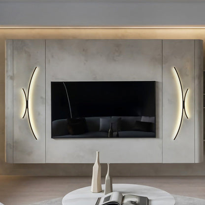 مصباح حائط LED من الألومنيوم والسيليكون بتصميم عصري بسيط لغرفة النوم 