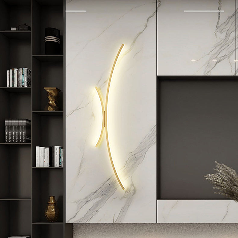 مصباح حائط LED من الألومنيوم والسيليكون بتصميم عصري بسيط لغرفة النوم 