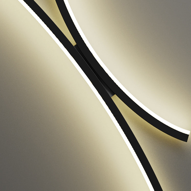 مصباح حائط LED من الألومنيوم والسيليكون بتصميم عصري بسيط لغرفة النوم 