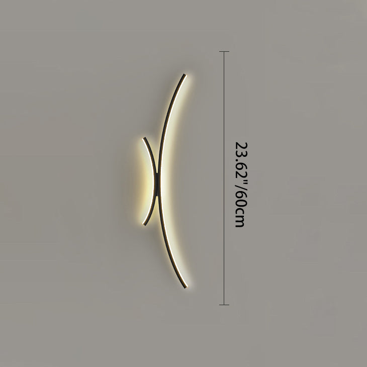 مصباح حائط LED من الألومنيوم والسيليكون بتصميم عصري بسيط لغرفة النوم 