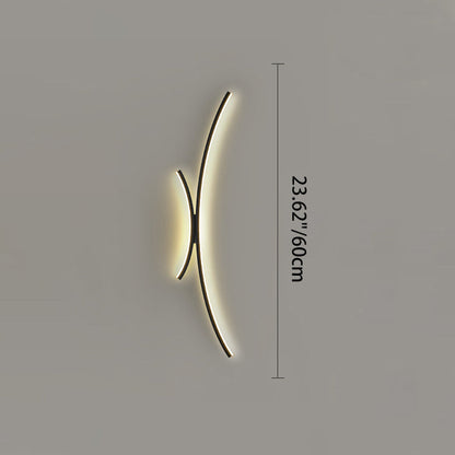 مصباح حائط LED من الألومنيوم والسيليكون بتصميم عصري بسيط لغرفة النوم 