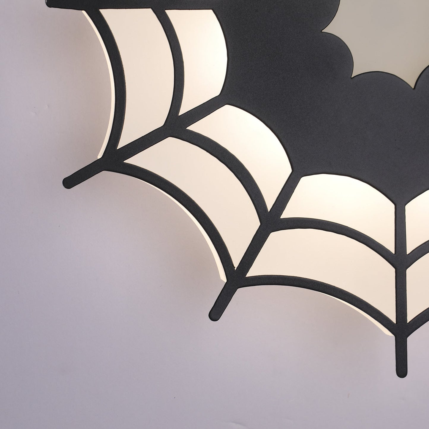 Contemporary Creative Spider Web Iron Acrylic LED Wall Sconce Lamp For Bedroom