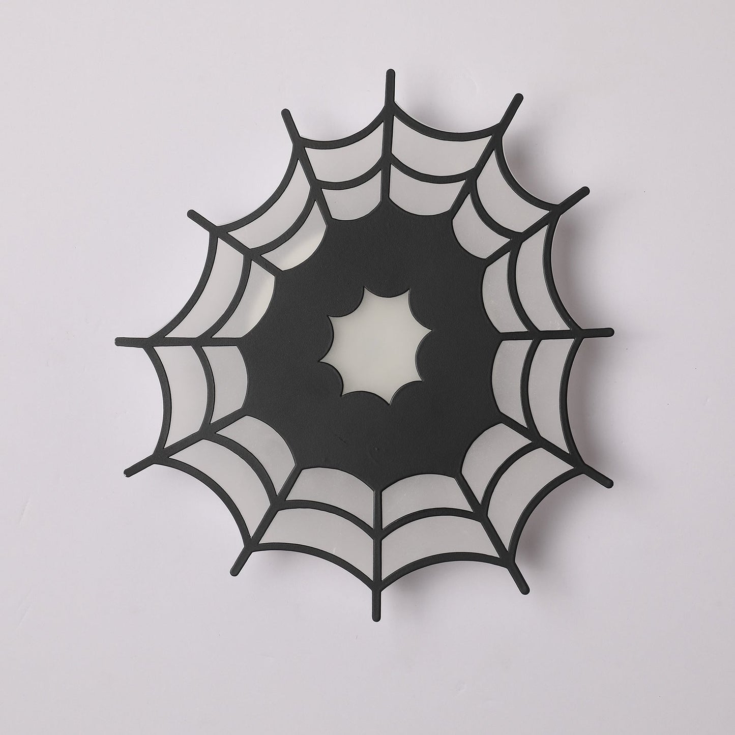 Contemporary Creative Spider Web Iron Acrylic LED Wall Sconce Lamp For Bedroom