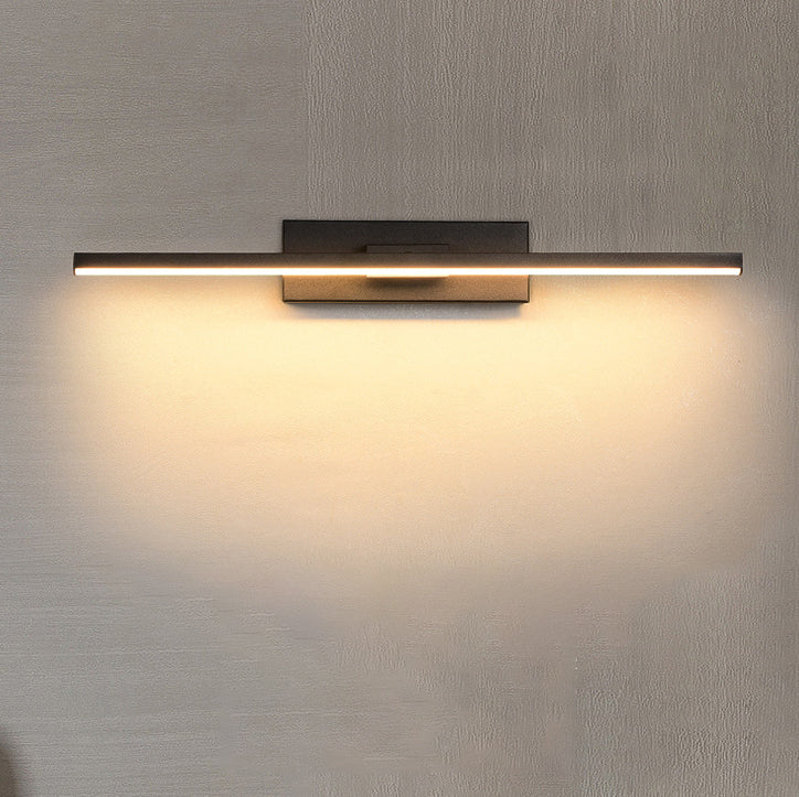 مصباح حائط LED طويل من الحديد والألومنيوم بتصميم عصري بسيط لغرفة المعيشة 
