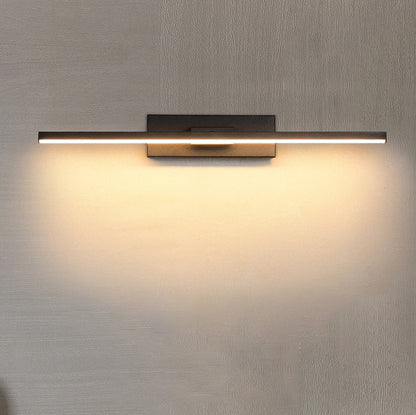 مصباح حائط LED طويل من الحديد والألومنيوم بتصميم عصري بسيط لغرفة المعيشة 