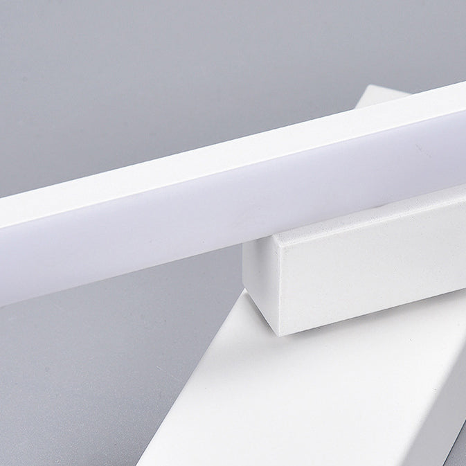 مصباح حائط LED طويل من الحديد والألومنيوم بتصميم عصري بسيط لغرفة المعيشة 
