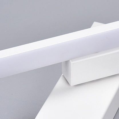 مصباح حائط LED طويل من الحديد والألومنيوم بتصميم عصري بسيط لغرفة المعيشة 