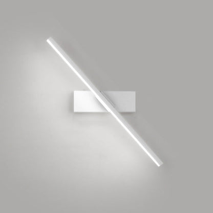 مصباح حائط LED طويل من الحديد والألومنيوم بتصميم عصري بسيط لغرفة المعيشة 