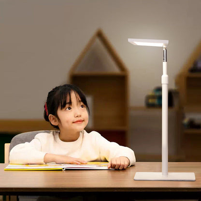 Modern Minimalist Rectangle Iron LED Table Lamp For Bedroom