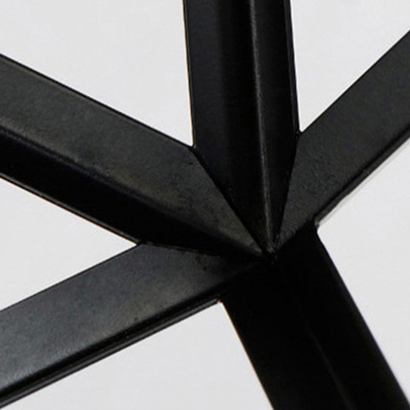 Contemporary Industrial Geometric Polygonal Iron 1-Light Pendant Light For Living Room