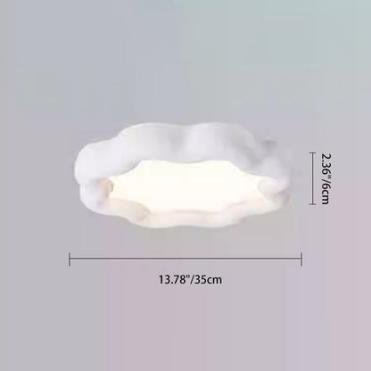 مصباح سقف LED مدمج بإطار من الراتنج الحديدي بتصميم زهرة البرقوق المعاصر الإبداعي لغرفة المعيشة 