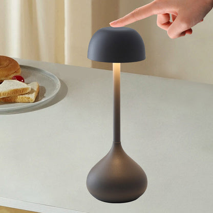 Contemporary Nordic Round Cylinder Aluminum LED Table Lamp For Living Room