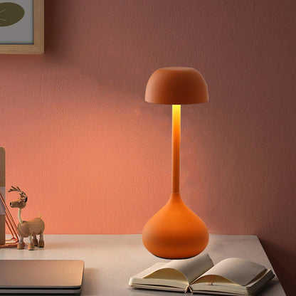 Contemporary Nordic Round Cylinder Aluminum LED Table Lamp For Living Room