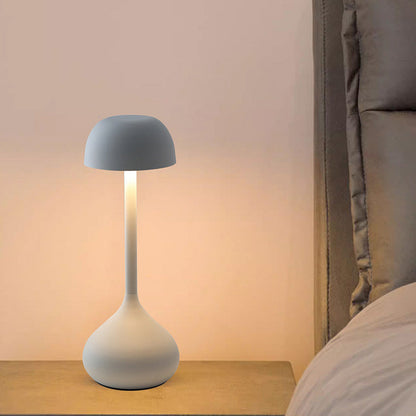 Contemporary Nordic Round Cylinder Aluminum LED Table Lamp For Living Room