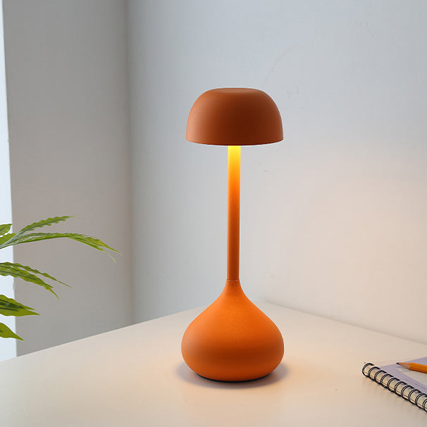 Contemporary Nordic Round Cylinder Aluminum LED Table Lamp For Living Room