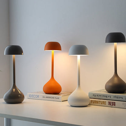 Contemporary Nordic Round Cylinder Aluminum LED Table Lamp For Living Room