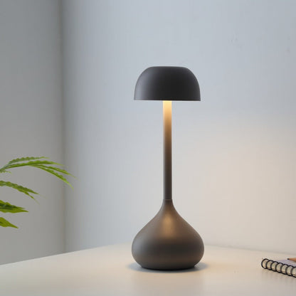 Contemporary Nordic Round Cylinder Aluminum LED Table Lamp For Living Room