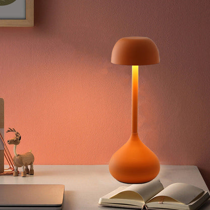 Contemporary Nordic Round Cylinder Aluminum LED Table Lamp For Living Room