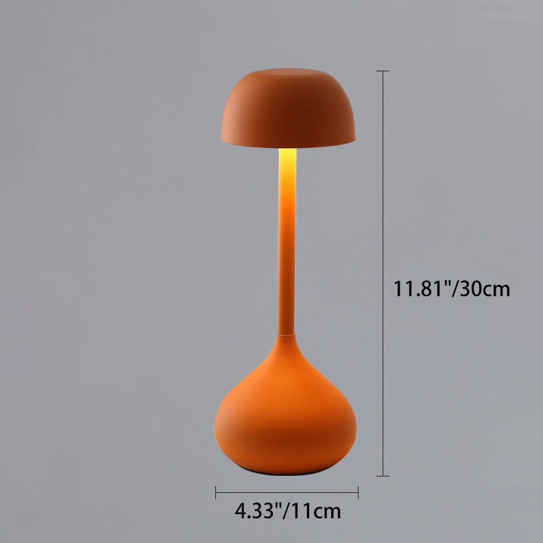 Contemporary Nordic Round Cylinder Aluminum LED Table Lamp For Living Room