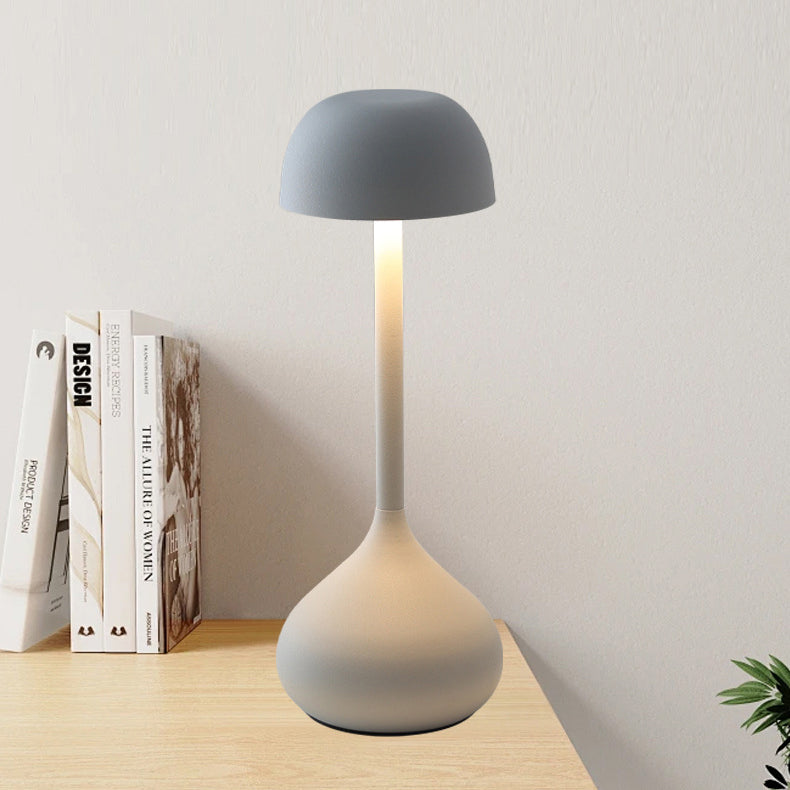 Contemporary Nordic Round Cylinder Aluminum LED Table Lamp For Living Room