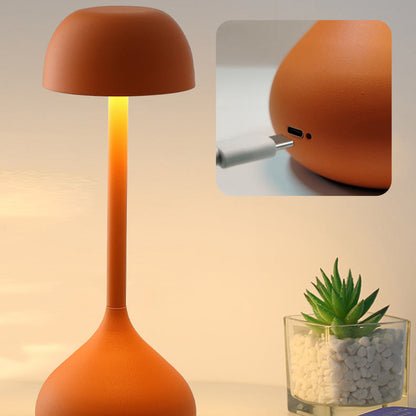 Contemporary Nordic Round Cylinder Aluminum LED Table Lamp For Living Room