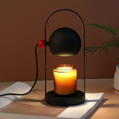 Contemporary Nordic Iron Spherical 1-Light Melting Wax Table Lamp For Bedside