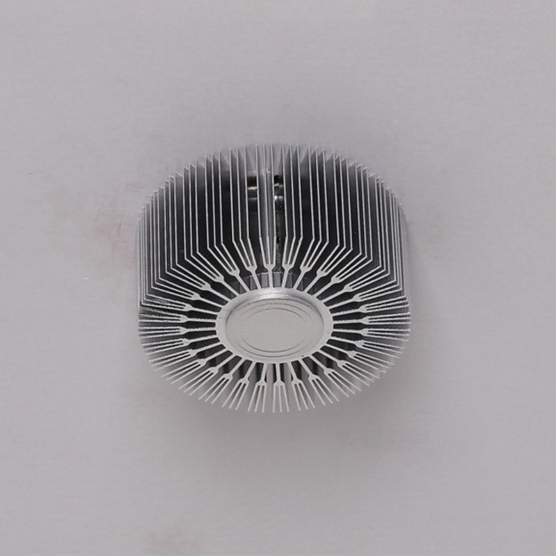 Contemporary Simplicity Aluminum Round LED Flush Mount Ceiling Light For Hallway Or Entryway