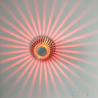 Contemporary Simplicity Aluminum Round LED Flush Mount Ceiling Light For Hallway Or Entryway