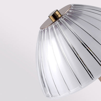 Contemporary Nordic Dome Iron Acrylic LED Table Lamp For Living Room