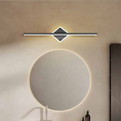 Modern Minimalist Stripe Iron Acrylic LED Wall Sconce Lamp For Living Room