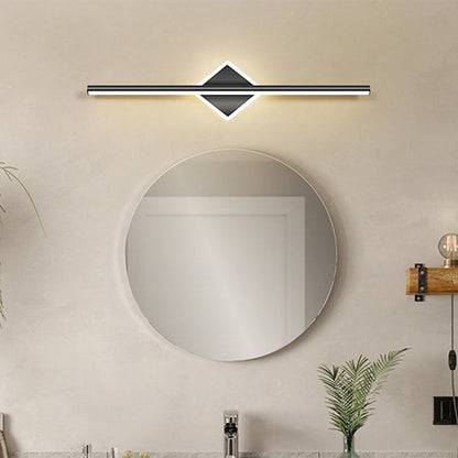 Modern Minimalist Stripe Iron Acrylic LED Wall Sconce Lamp For Living Room