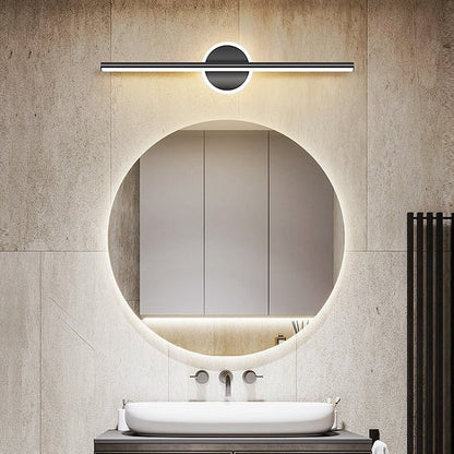 Modern Minimalist Stripe Iron Acrylic LED Wall Sconce Lamp For Living Room