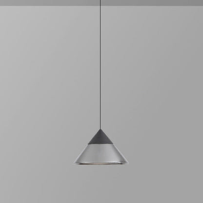 Modern Minimalist Round Iron Glass Acrylic LED Pendant Light For Living Room