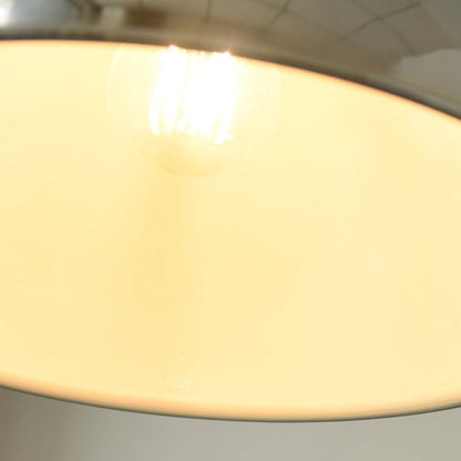 Contemporary Industrial Dome Iron 1-Light Pendant Light For Living Room