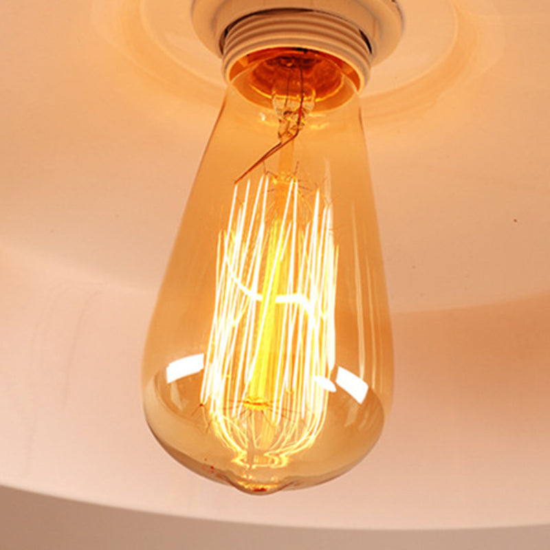 Contemporary Industrial Rhombus Iron 1-Light Pendant Light For Living Room