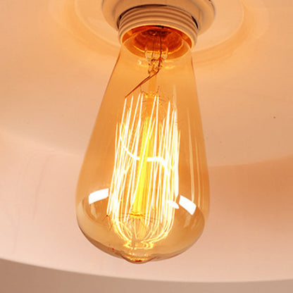 Contemporary Industrial Rhombus Iron 1-Light Pendant Light For Living Room