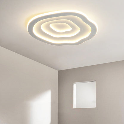 Contemporary Creative Cloud Iron Acrylic LED Flush Mount Ceiling Light For Living Room