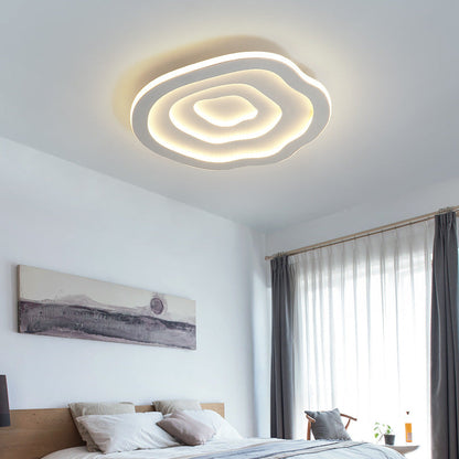 Contemporary Creative Cloud Iron Acrylic LED Flush Mount Ceiling Light For Living Room