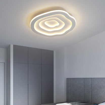 Contemporary Creative Cloud Iron Acrylic LED Flush Mount Ceiling Light For Living Room