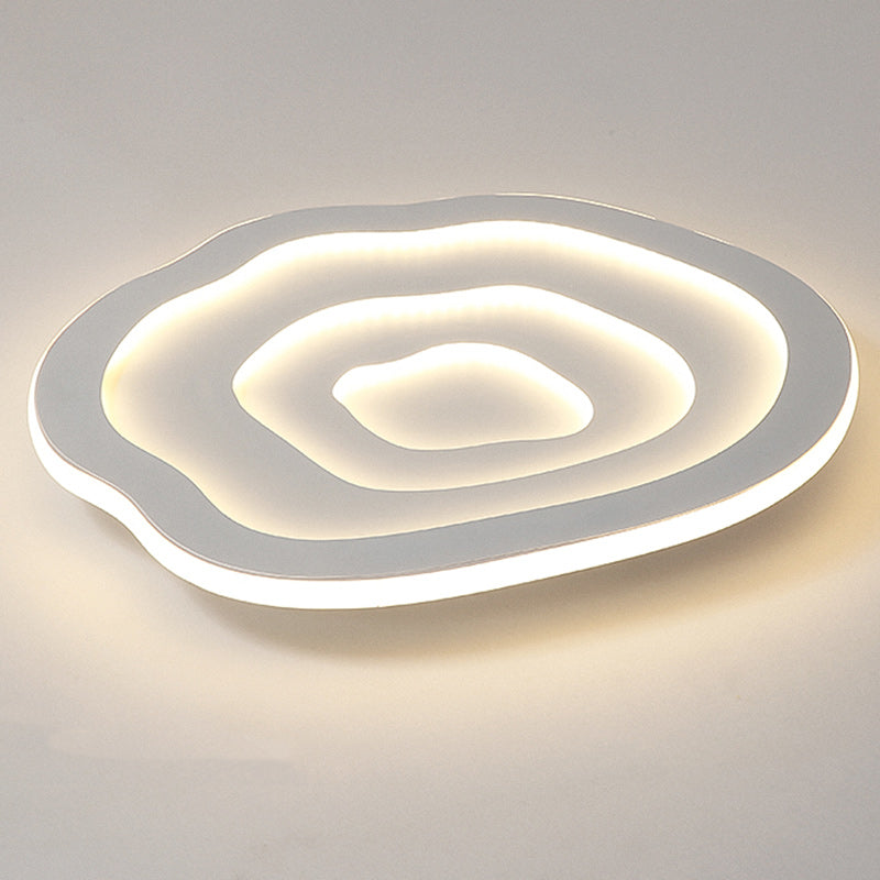 Contemporary Creative Cloud Iron Acrylic LED Flush Mount Ceiling Light For Living Room