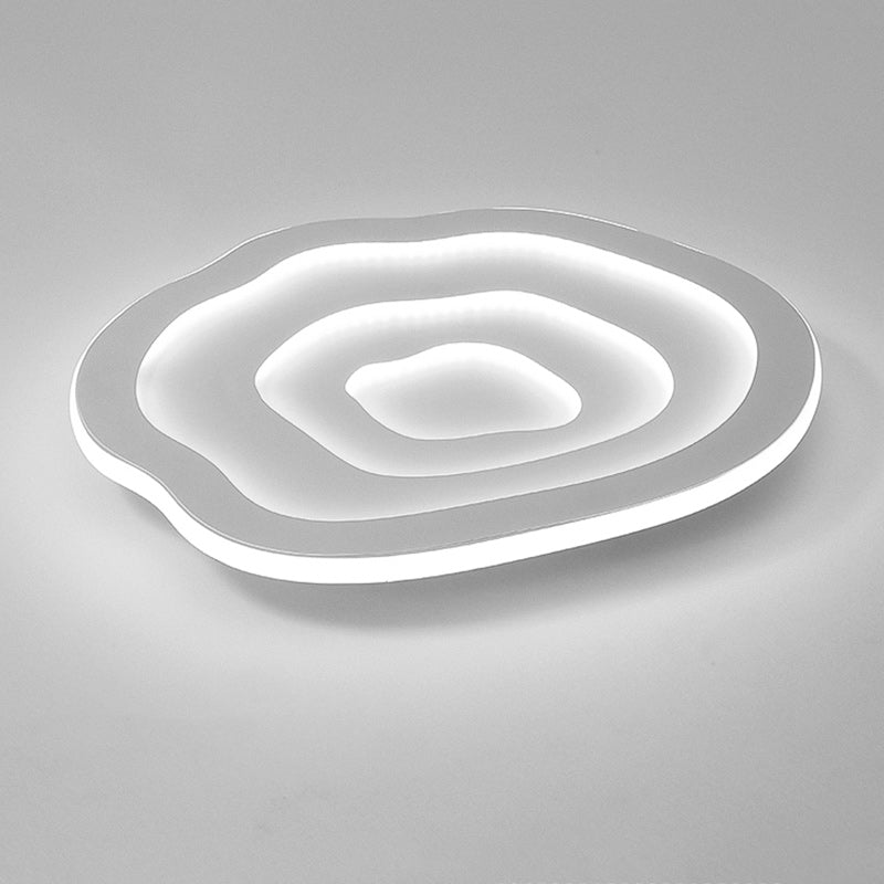 Contemporary Creative Cloud Iron Acrylic LED Flush Mount Ceiling Light For Living Room