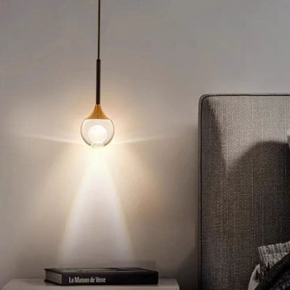 مصباح LED معاصر من الحديد الكريستالي على شكل كرة أرضية نورديك لغرفة المعيشة 