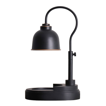 Modern Minimalist Dome Wood Iron 1-Light Melting Wax Table Lamp For Living Room