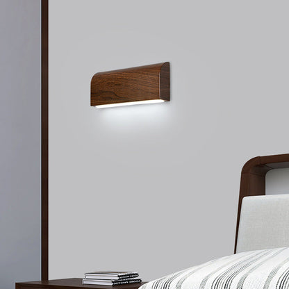 مصباح حائط LED مستطيل الشكل مصنوع من الحديد الأكريليكي بتصميم معاصر لغرفة المعيشة 